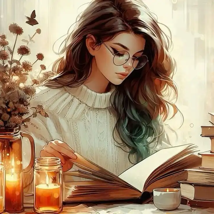 dp for book lovers